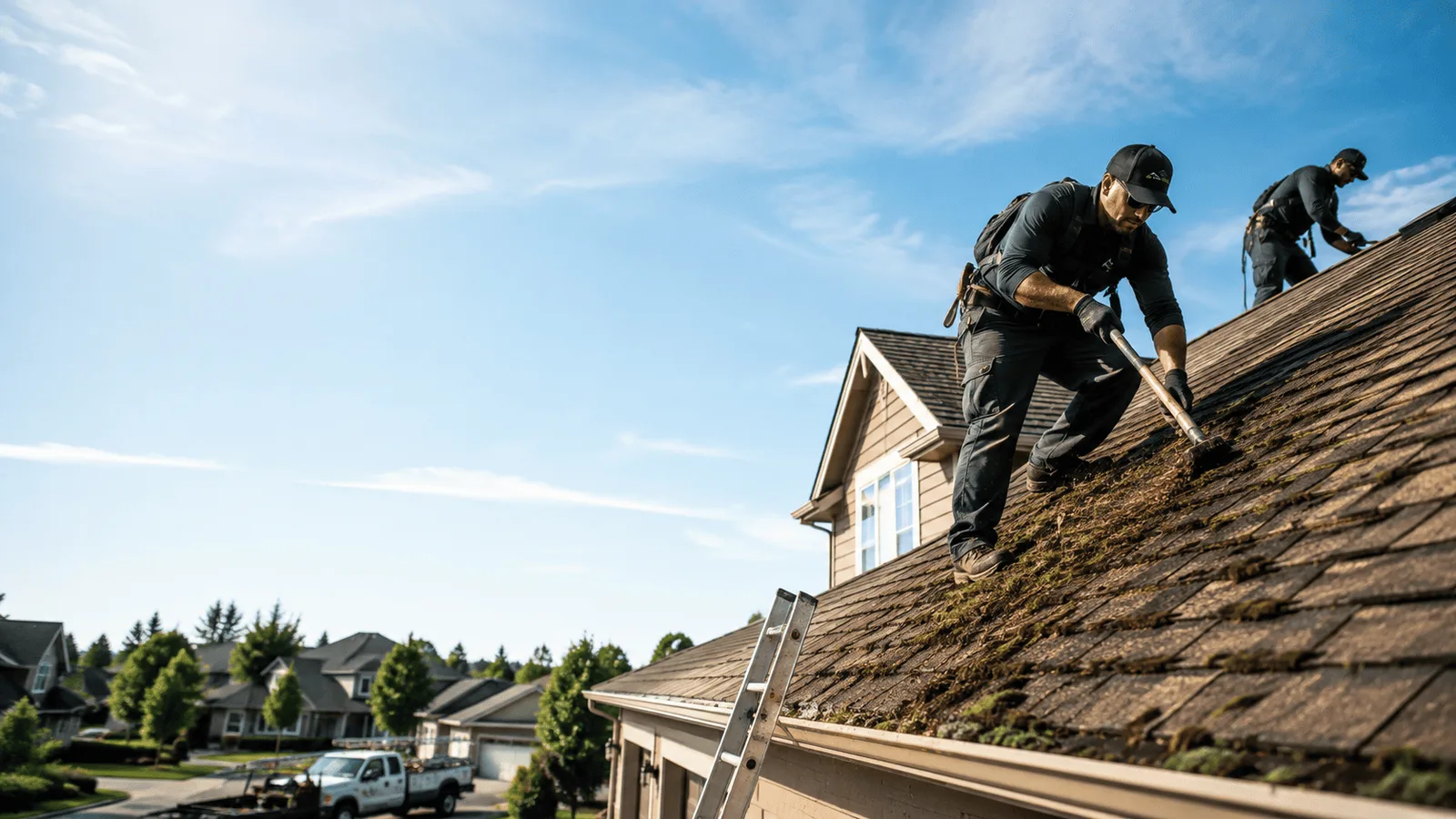 Roof Moss Removal in Cameron, MO near me